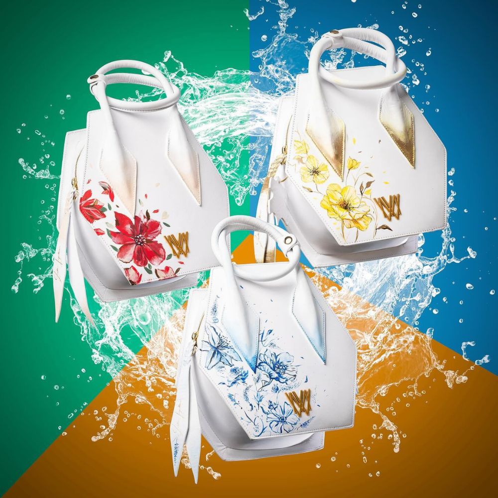 sacs a main ecoresponsables motif fleuri womum
