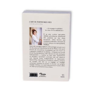 livre lart de porter nos vies justine lepoutere derniere couverture